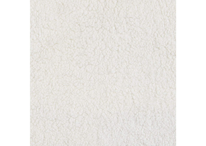 509871 Isabella Faux Sheepskin Upholstered Sofa Natural