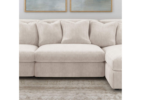509897 Blaine Upholstered Armless Chair Sand