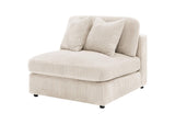 509897 Blaine Upholstered Armless Chair Sand