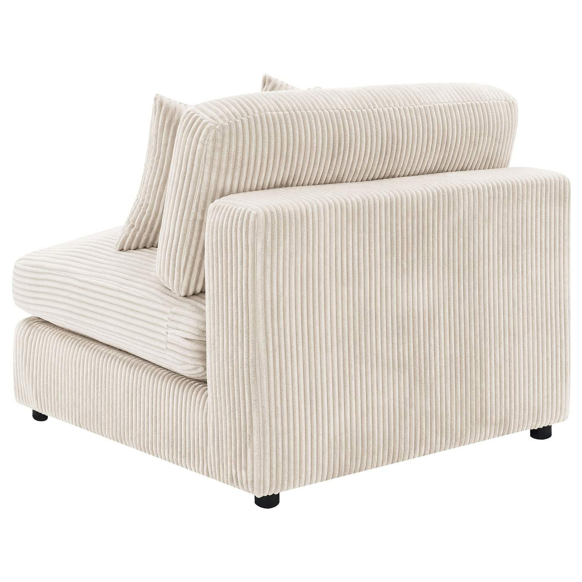 509897 Blaine Upholstered Armless Chair Sand