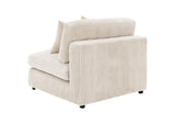 509897 Blaine Upholstered Armless Chair Sand