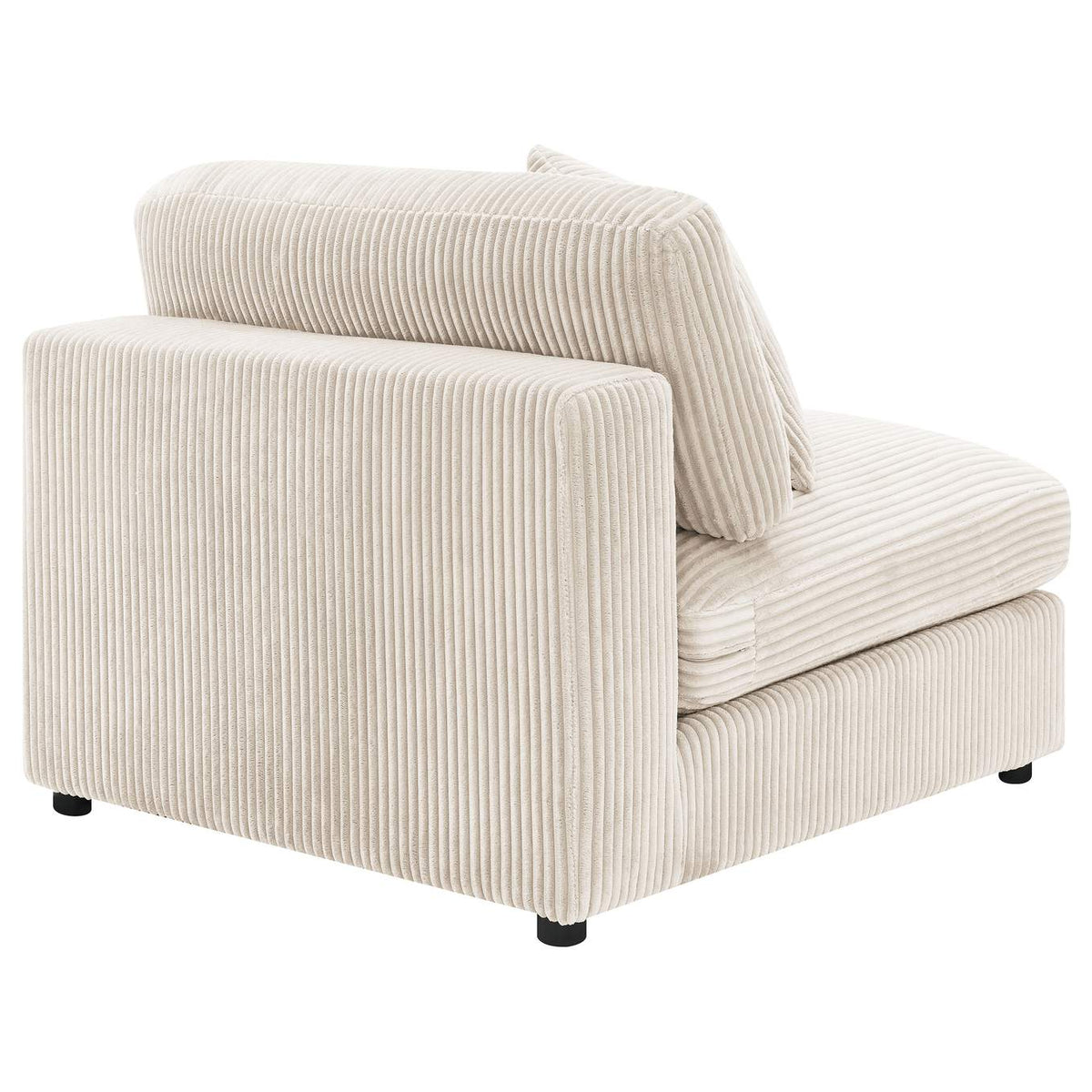 509897 Blaine Upholstered Armless Chair Sand