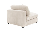 509897 Blaine Upholstered Armless Chair Sand