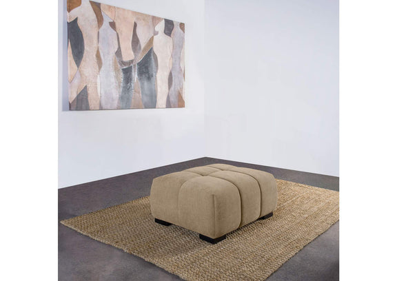 509964 Octavia Upholstered Rectangular Ottoman Camel