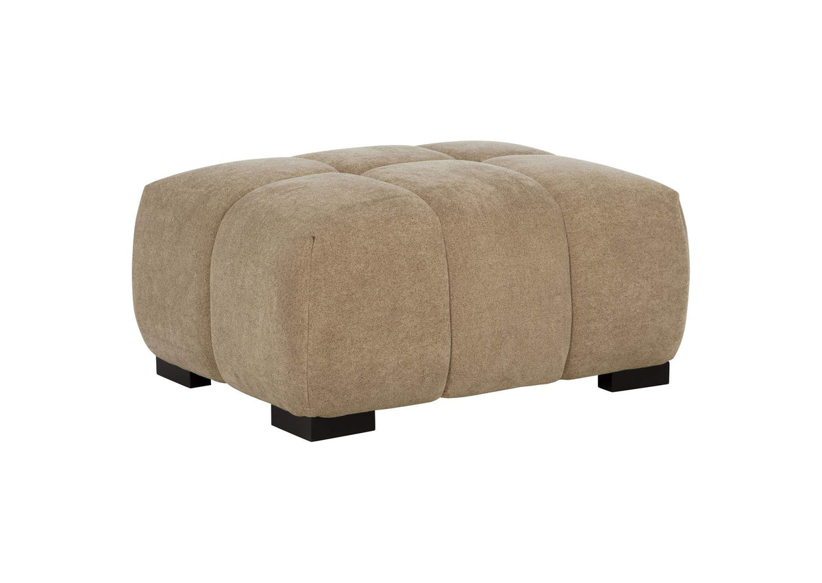 509964 Octavia Upholstered Rectangular Ottoman Camel