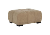 509964 Octavia Upholstered Rectangular Ottoman Camel