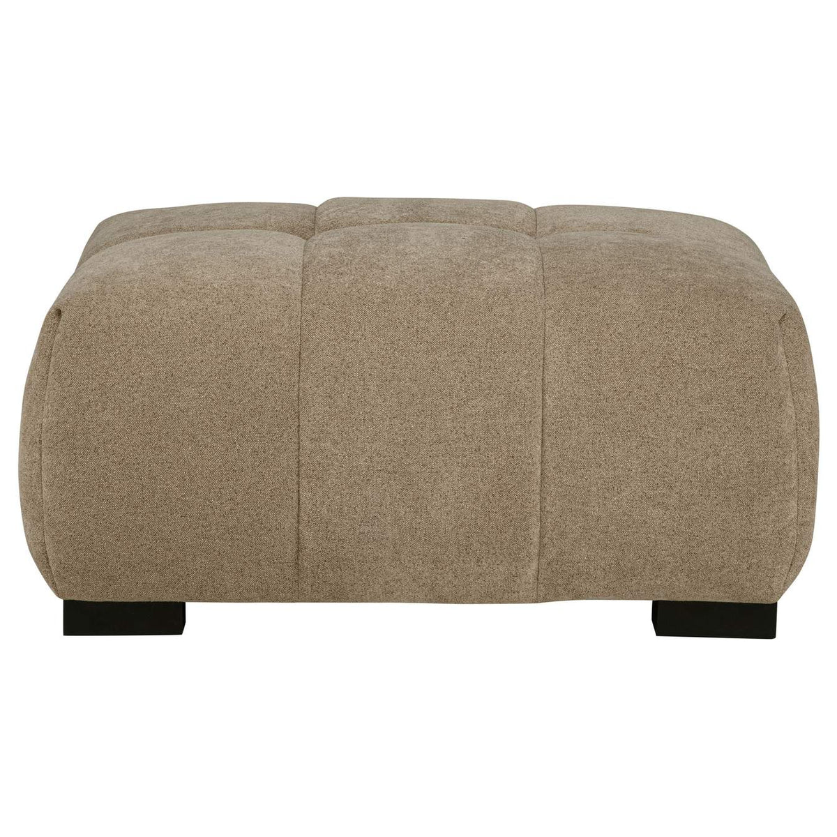 509964 Octavia Upholstered Rectangular Ottoman Camel