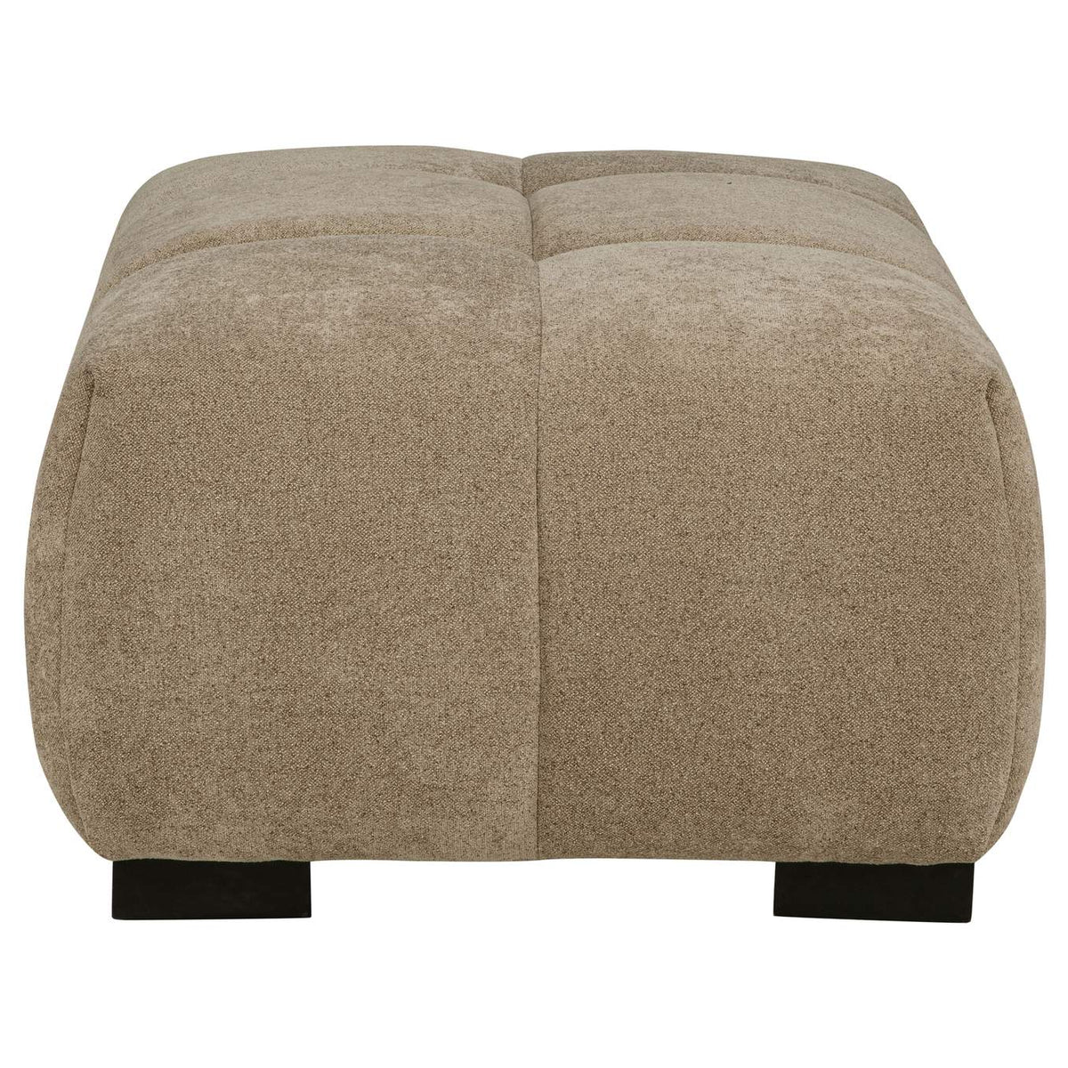 509964 Octavia Upholstered Rectangular Ottoman Camel