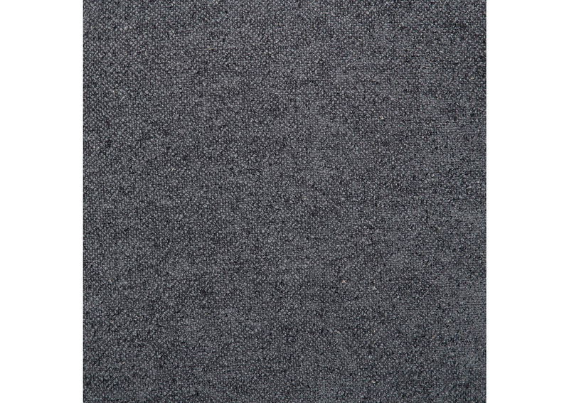509967 Octavia Upholstered Track Arm Accent Chair Charcoal Grey