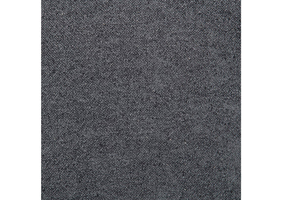 509968 Octavia Upholstered Rectangular Ottoman Charcoal Grey