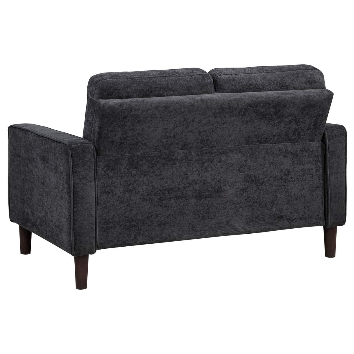 509981-S3 Bowen II 3-piece Upholstered Track Arm Sofa Set Steel Grey