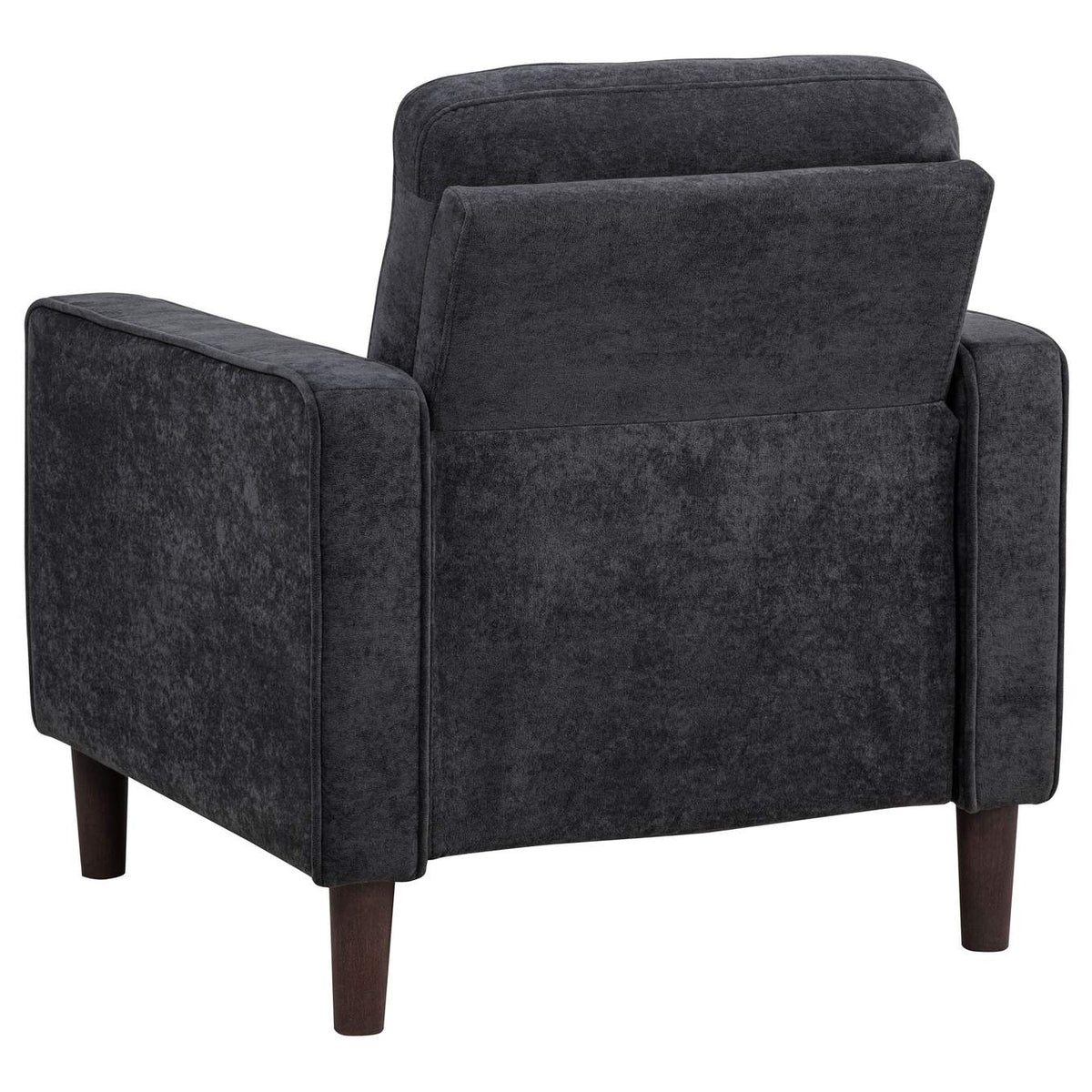 509981-S3 Bowen II 3-piece Upholstered Track Arm Sofa Set Steel Grey