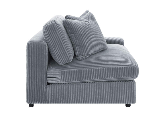 509997 Blaine Upholstered Armless Chair Fog