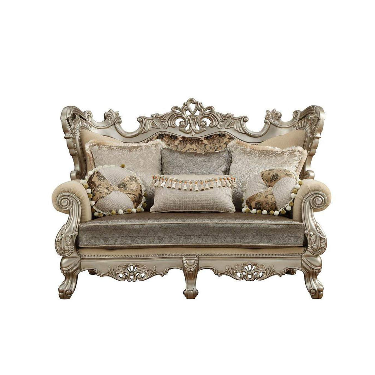 51041 Ranita Loveseat with 6 Pillows