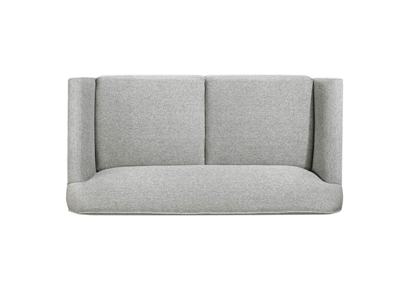 511071-S3 Vaughn 3-piece Fabric Upholstered Flared Arm Sofa Set Grey