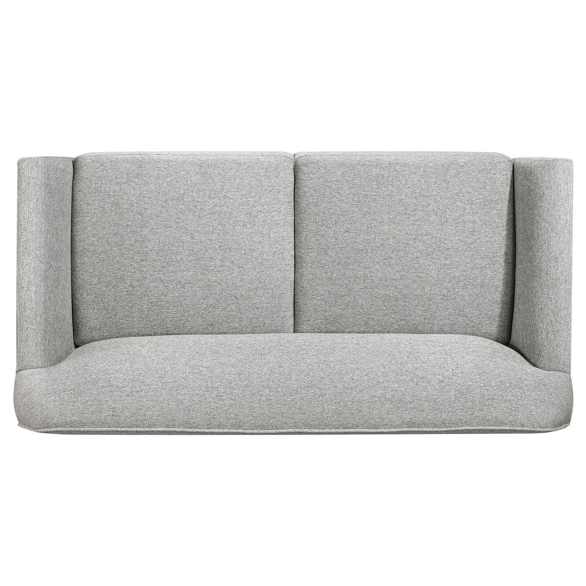 511072 Vaughn Fabric Upholstered Flared Arm Loveseat Grey