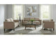 511101-S3 Islington 3-piece Upholstered Panel Arm Sofa Set Taupe