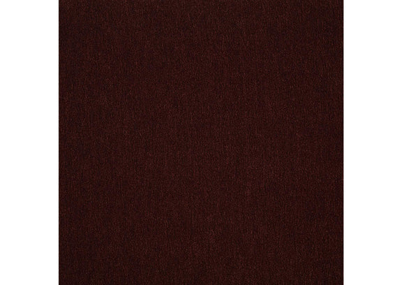 511213 Ruth Fabric Upholstered Track Arm Accent Chair Rust Red