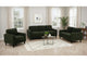511214-S3 Ruth 3-piece Fabric Upholstered Track Arm Sofa Matcha Green