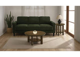 511214 Ruth 77-inch Fabric Upholstered Track Arm Sofa Matcha Green