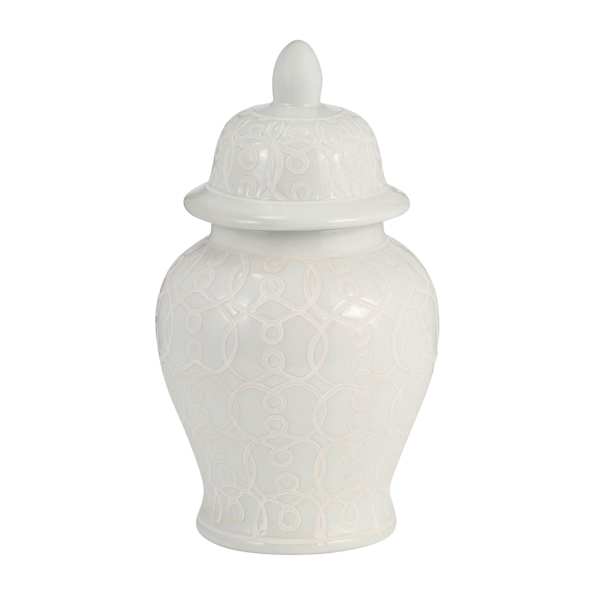 Temple Jar - Ivory