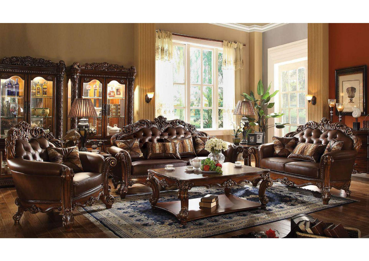 52001 Vendome Sofa with 4 Pillows