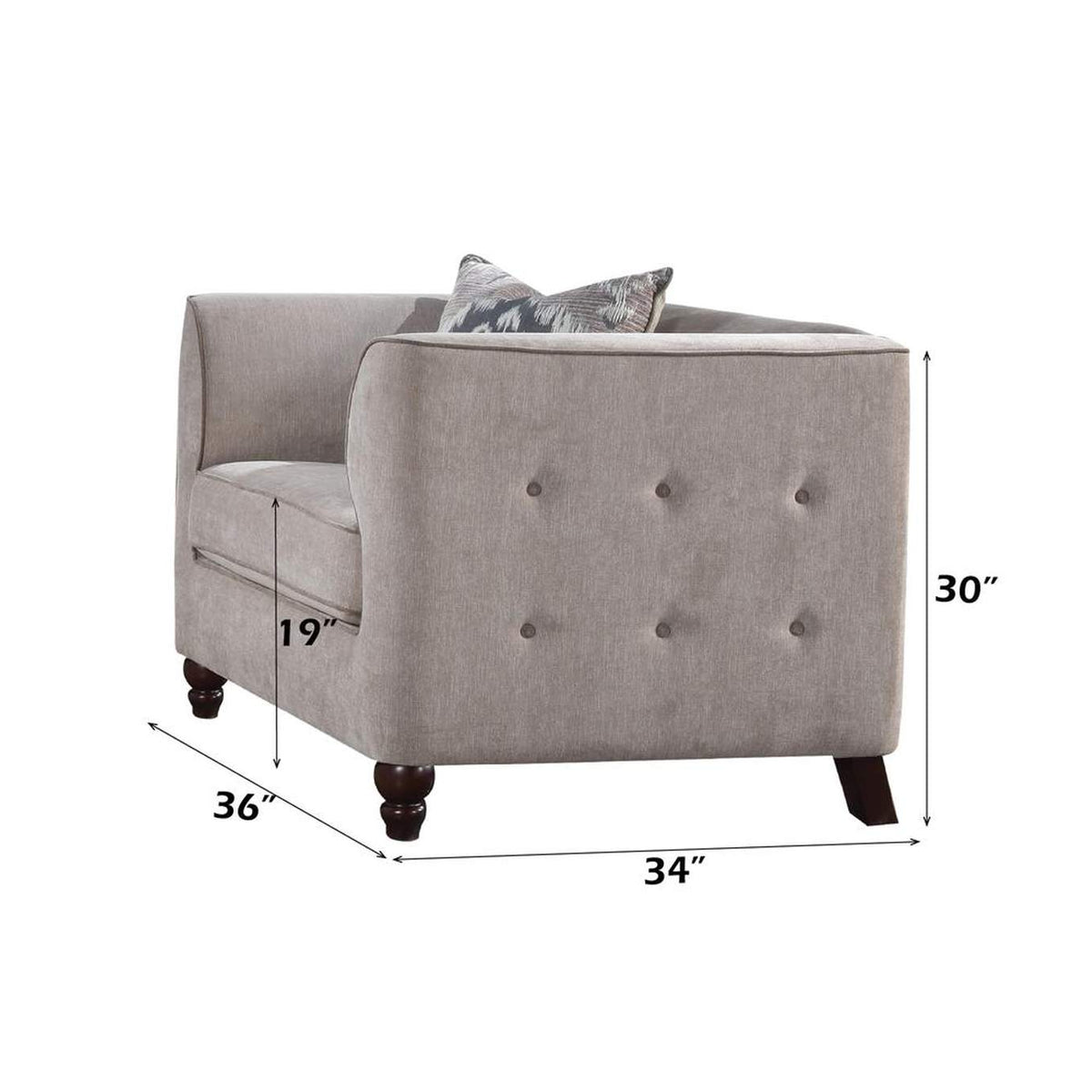 52057 Cyndi Chair with Pillow