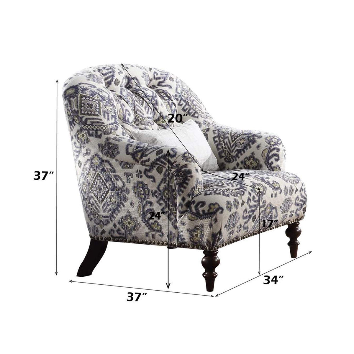 52062 Saira Chair with Pillow