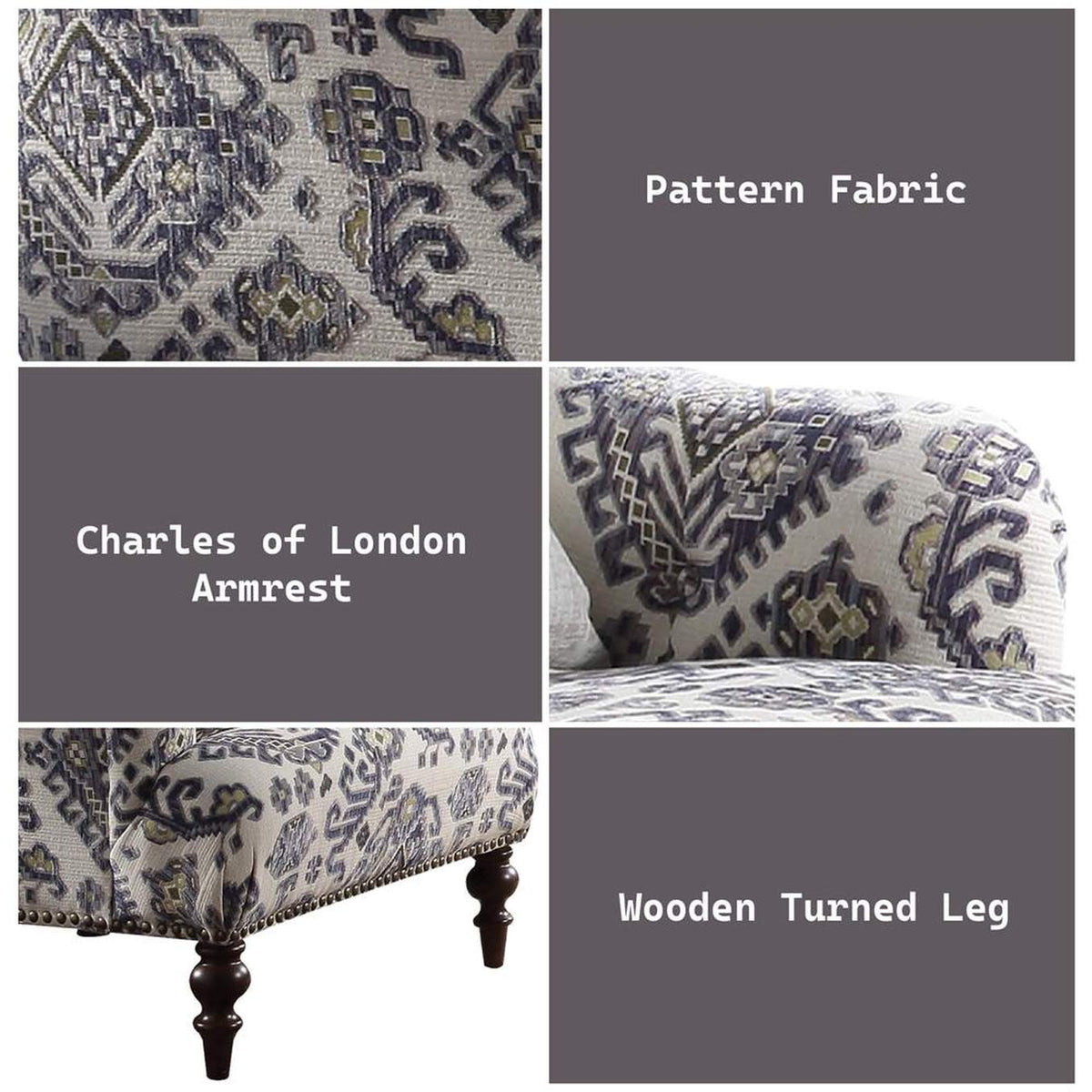 52062 Saira Chair with Pillow
