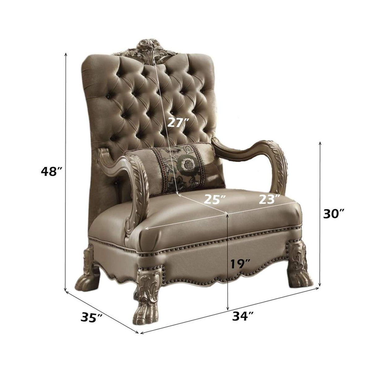52092 Dresden Chair with Pillow