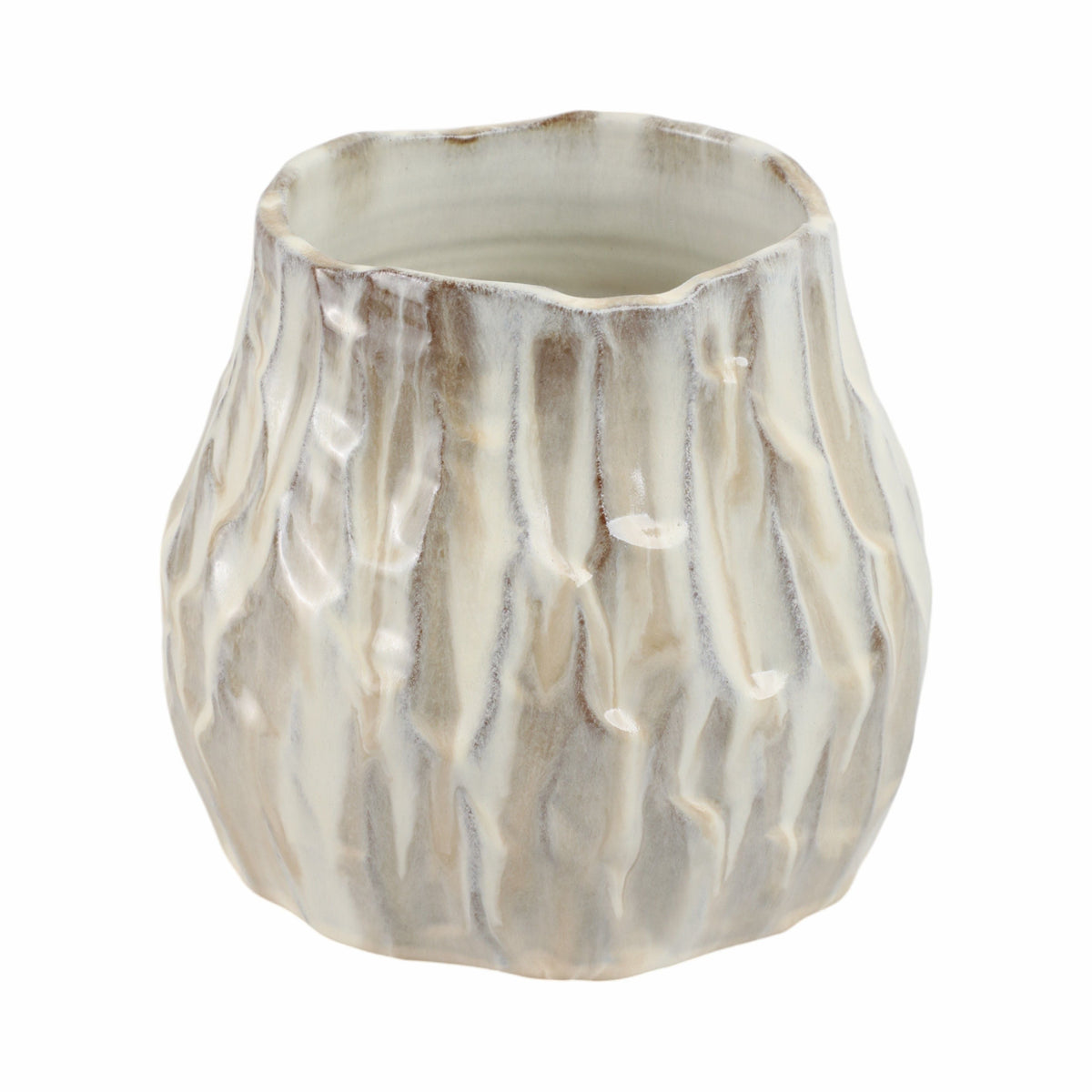 Albufeira Small Portugal Vase - Cream