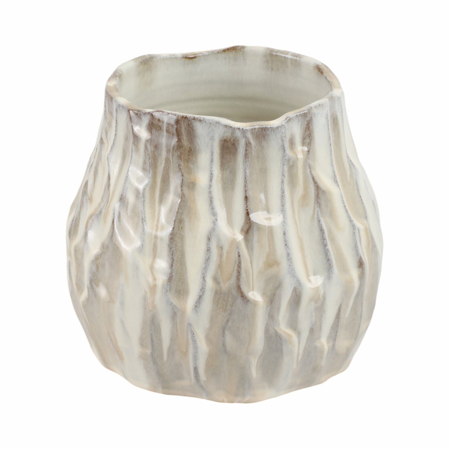 Albufeira Small Portugal Vase - Cream