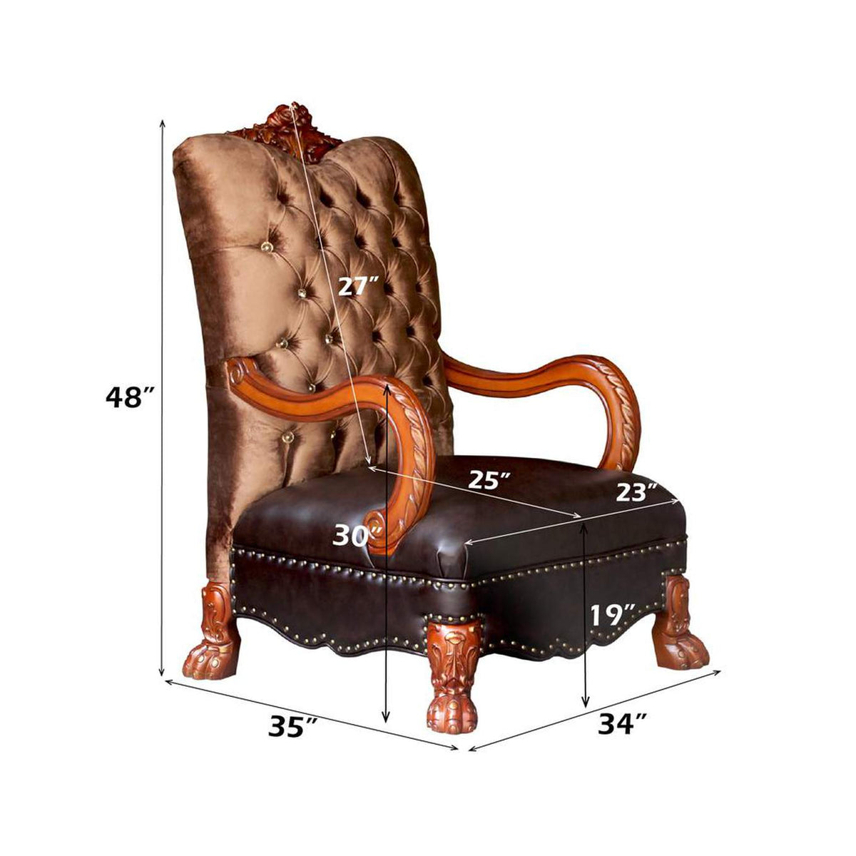 52097 Dresden Chair with Pillow
