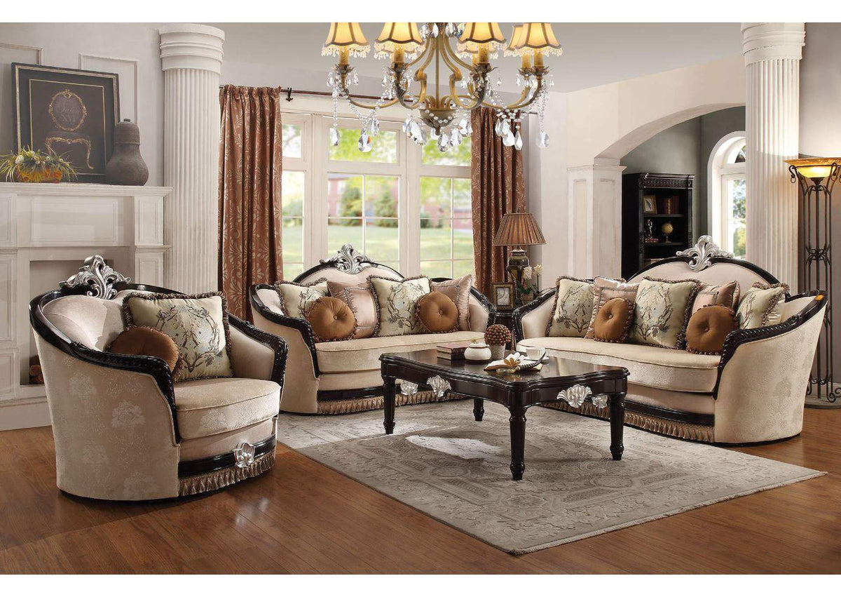 52110 Ernestine Sofa with 7 Pillows
