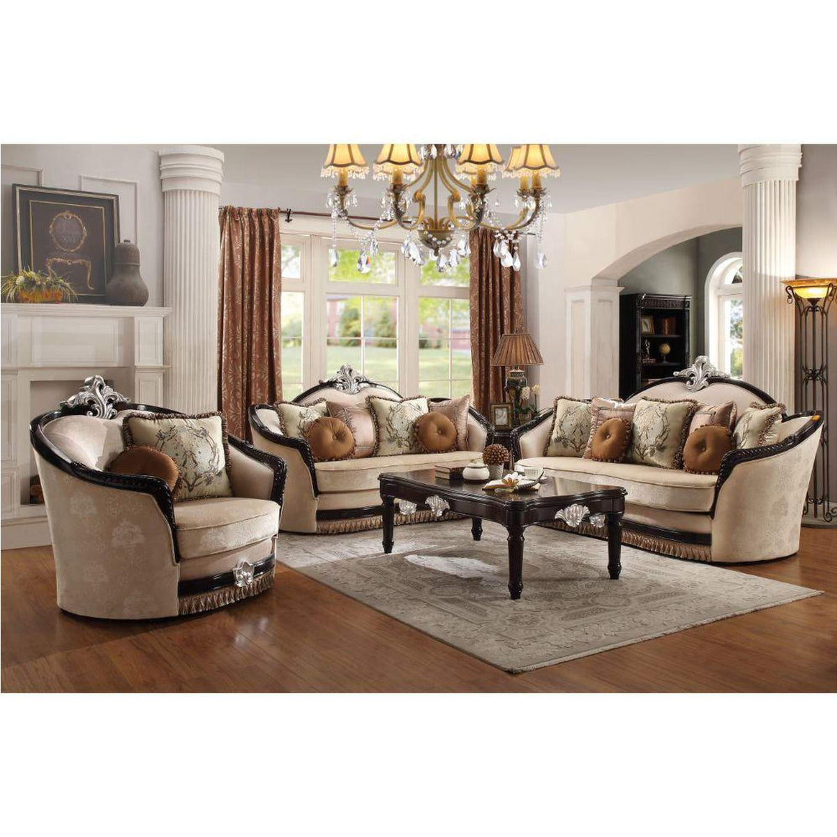 52112 Ernestine Chair with 2 Pillows
