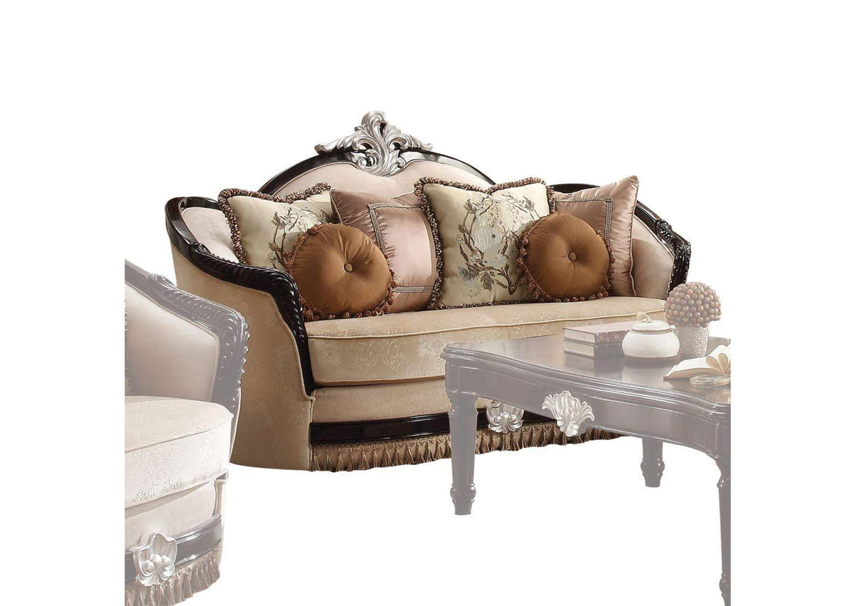 52111 Ernestine Loveseat with 6 Pillows