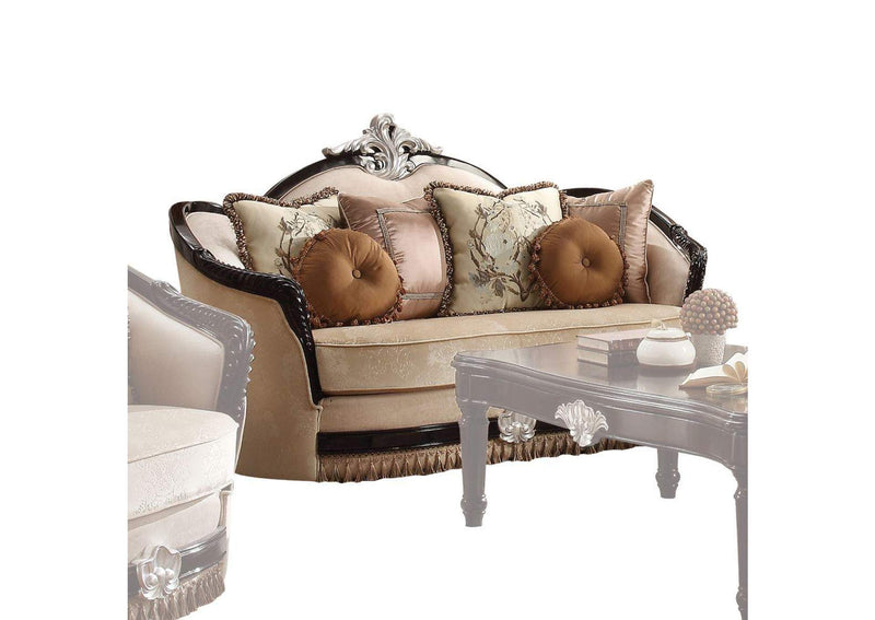52111 Ernestine Loveseat with 6 Pillows