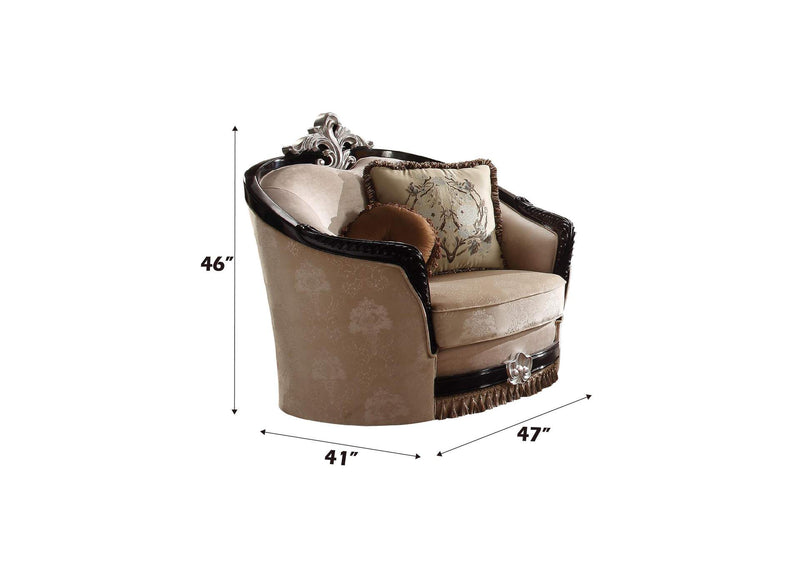 52112 Ernestine Chair with 2 Pillows
