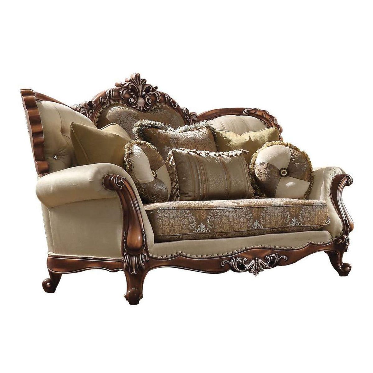 52116 Latisha Loveseat with 6 Pillows - Same Lv01577
