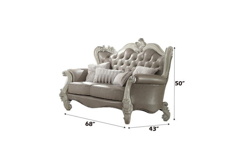 52126 Versailles Loveseat with 4 Pillows