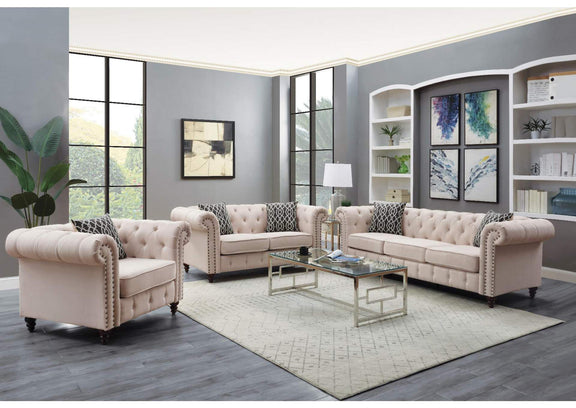 52421 Aurelia Loveseat with 2 Pillows