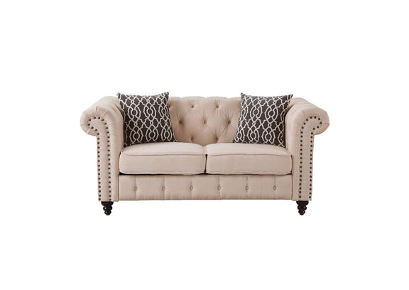 52421 Aurelia Loveseat with 2 Pillows
