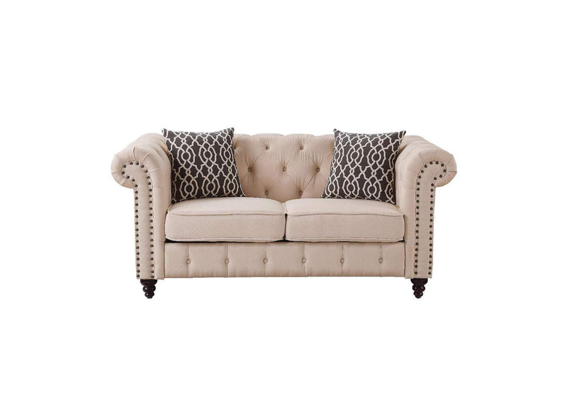 52421 Aurelia Loveseat with 2 Pillows