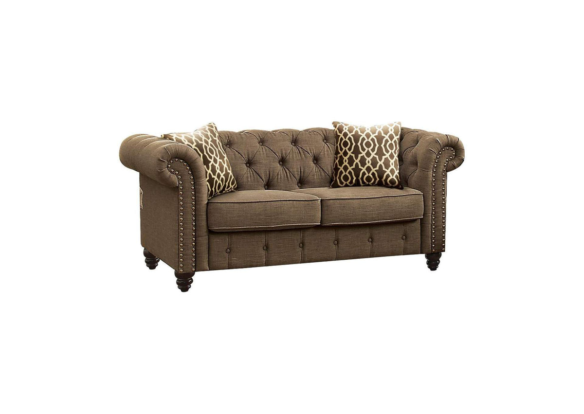 52426 Aurelia Loveseat with 2 Pillows