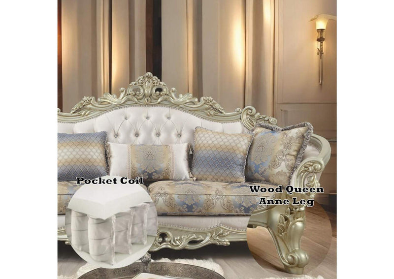 52440 Gorsedd Sofa with 5 Pillows