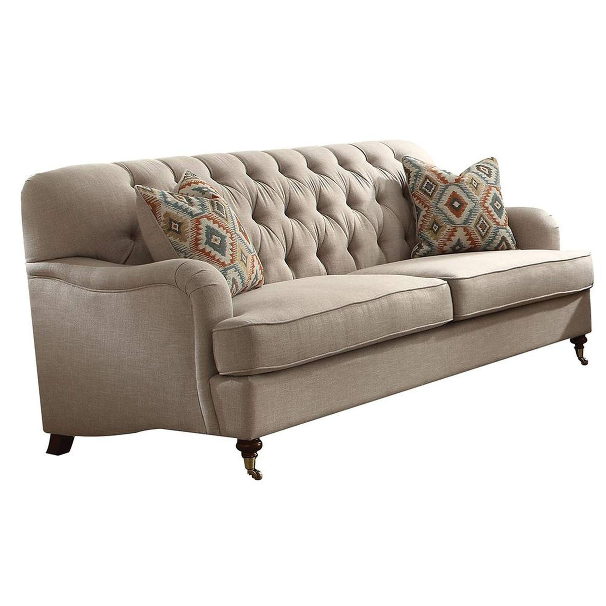 52580 Alianza Sofa with 2 Pillows