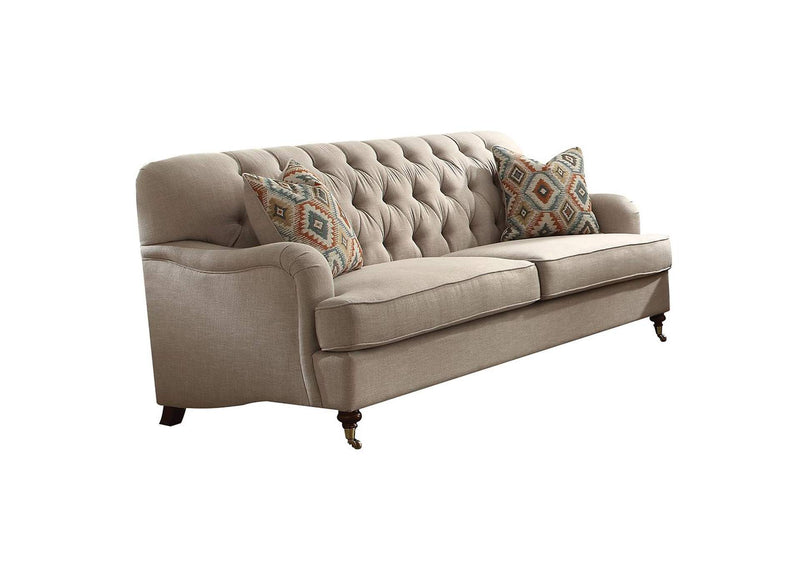 52580 Alianza Sofa with 2 Pillows