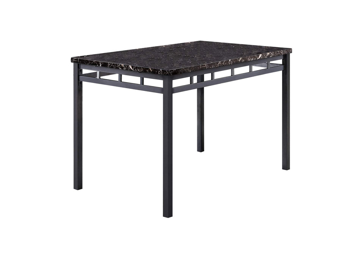5275 Olney 5 Piece Dinette Set, Faux Marble Top