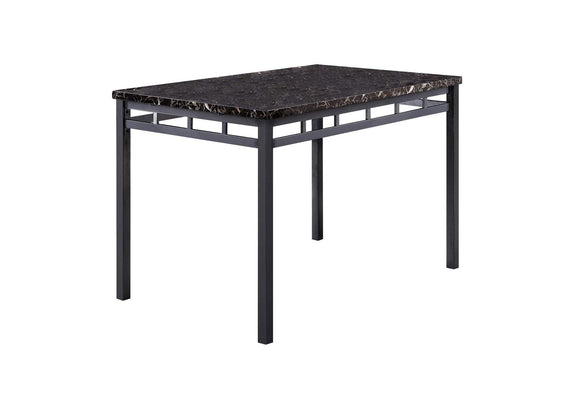 5275 Olney 5 Piece Dinette Set, Faux Marble Top
