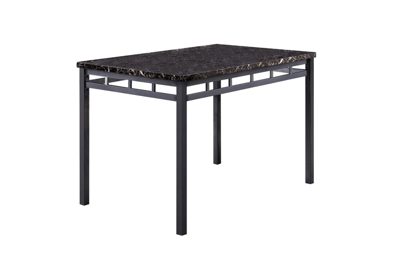 5275 Olney 5 Piece Dinette Set, Faux Marble Top